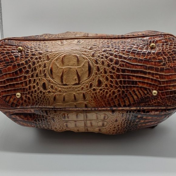 Brahmin 🌲Dagny Satchel Toasted Almond - Picture 7 of 11